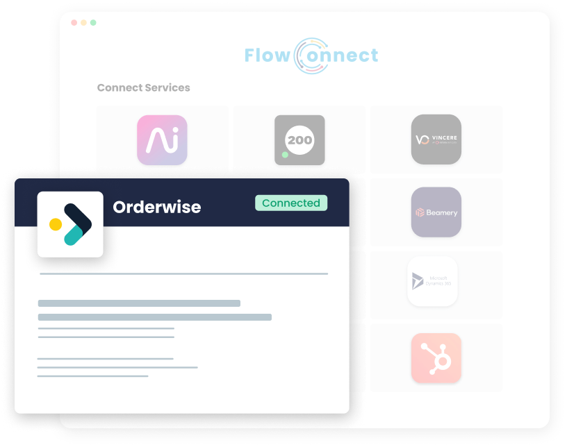 Orderwise Connector Applicatoin